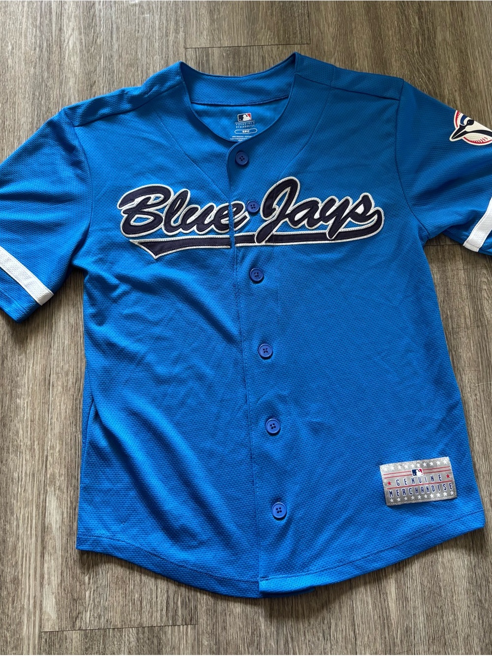 Genuine Merchandise Blue Toronto Blue Jays Button-Up Jersey